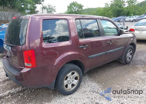 2013 Honda Pilot Lx z USA, uszkodzony, nr VIN 5FNYF3H26DB040325